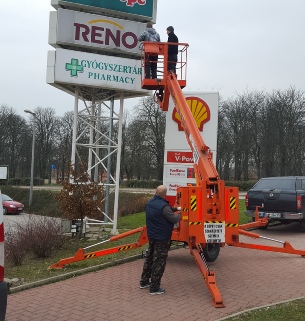 Kosaras emelő bérlés